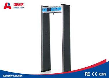 Six Detecting Zones Security Metal Detector Parallel Operation For Hotel Inspection