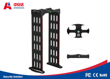 Lightweight Walk Through Metal Detector 0 - 255 Adjusted Sensitivity For Bank / Government