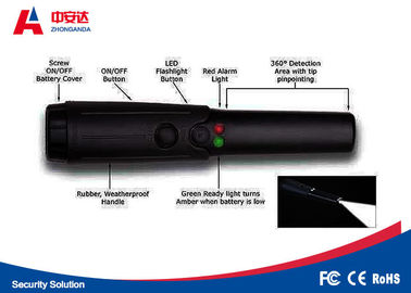 Pro - Pointer Gold Hand Held Metal Detector , Portable Handheld Scanner With LED Flashlight