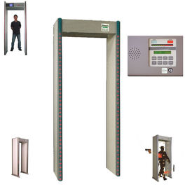 Hotel Shakeproof Door Frame Metal Detector With Light And Sound Alarm