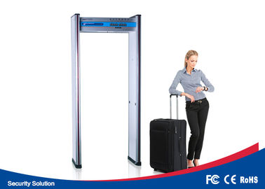 0 - 99 Sensitivity Walk Through Security Scanners Waterproof With 6 Detecting Zones
