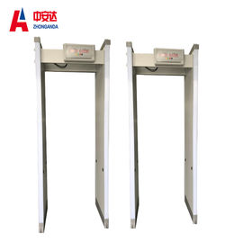 12W Walk Through Metal Detector Adjustable Sensitivity With 33 Detecting Zones