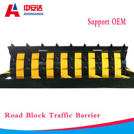 5M Automatic Hydraulic Road Blocker Parking Blockers Q235 Steel Plate Material