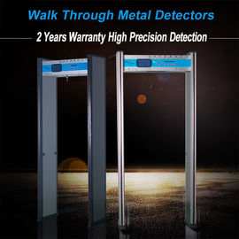 Adjustable Full Body Metal Detectors Walk Through Door Frame 6 Zones AC110V~240V