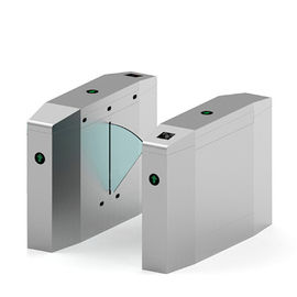 Anti Breakthrough Automatic Turnstiles Fingerprint Color OEM For Disabled Access