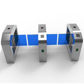 Automatic Opening Swing Turnstile Barrier Gate Handicapped Wide Channel Smart Card Access Control