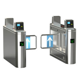 Direction Indicator Security Turnstile Gate Flap Entrance Electronic Fingerprint Type