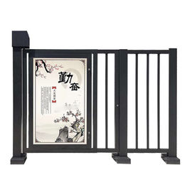 Swing Barrier Gate Flap Automatic Turnstiles DC24V 4.5A For Custom Checkpoint Entrance