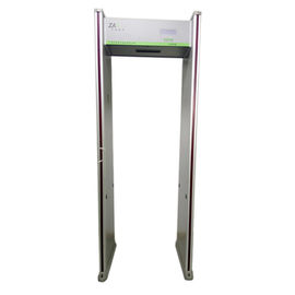 Waterproof Security Metal Detector , Walk Through Metal Detector With PVC Plastic Material
