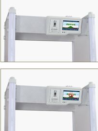 Waterproof Walkthrough Body Metal Detectors 33 Detection Zones Audible / Visual Alarms