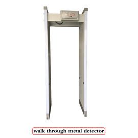 18 Detection Zones Waterproof Walk Through Metal Detectors Body Security Checking