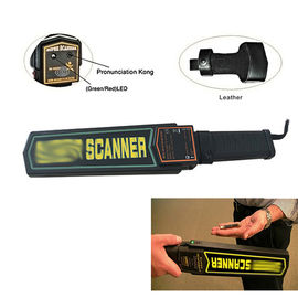 Customized Metal Detector Scanner , Hand Held Security Detector For Traffic