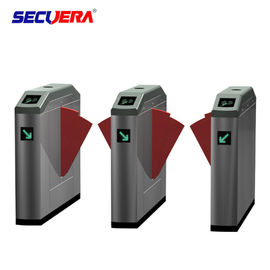 Flap type automatic turnstile control board access control barcode wing turnstile for public transport