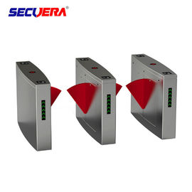 Flap type automatic turnstile control board access control barcode wing turnstile for public transport
