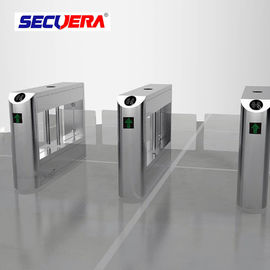 Flap Security Turnstile Gate Face Recognition Flap Barrier 3 Years Warranty