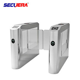 Finger print access control system automatic ESD security access control flap barrier gate