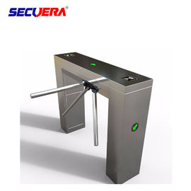 Entrance Low prices Access control 304 stainless steel security flap turnstile with fingerprint reader /face recognition