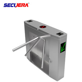 Entrance Low prices Access control 304 stainless steel security flap turnstile with fingerprint reader /face recognition
