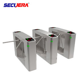 Tripod Turnstile 304 Stainless Steel Access Control Card And Fingerprint Turnstile barrier gate