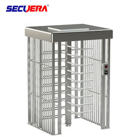 120 degree single channel automatic RFID access control full height turnstile barrier gate