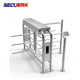 Pedestrian Automatic Sliding Security Entrance Control Swing RFID Turnstile Barrier Gate