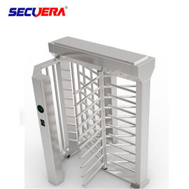 120 degree automatic RFID access control full height turnstile price