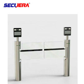 Anti Pinch Security Turnstile Gate Solutions Access Control System With Face Recognitiom