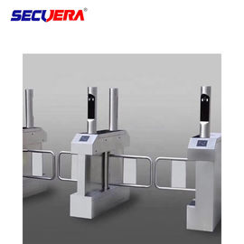 Fingerprint and Slim Swing Turnstile Opener for office building turnstile barrier gate