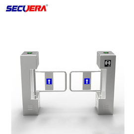 Fingerprint and Slim Swing Turnstile Opener for office building turnstile barrier gate