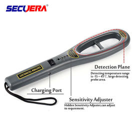 Simple Opration Security hand held Metal Detector Wand For 40 Hours Continuously Working
