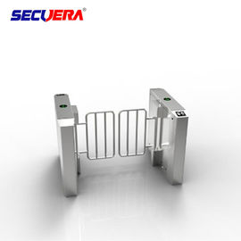 Access Control System Price WithTempered Glass Full Height Sliding face recognition Turnstile