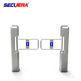 Access Control System Price WithTempered Glass Full Height Sliding face recognition Turnstile