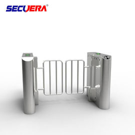 Access Control System Price WithTempered Glass Full Height Sliding face recognition Turnstile