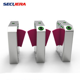 RFID Card Reader Access Control Flap Barrier Turnstile with Fashion Style Design
