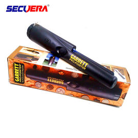 Black / Green / Red Hand Held Metal Detector GRT280 Single 9V Battery With Continuous Sound Alarm
