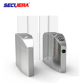 Flap type automatic turnstile control board access control barcode wing turnstile for public transport