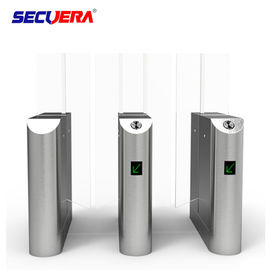 Flap type automatic turnstile control board access control barcode wing turnstile for public transport