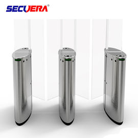 Flap type automatic turnstile control board access control barcode wing turnstile for public transport