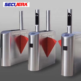 Pedestrian swing barrier swing gate rfid card reader security turnstile speed gate