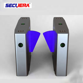 Latest QR code Coin operated RFID Reader control flap turnstile security gate