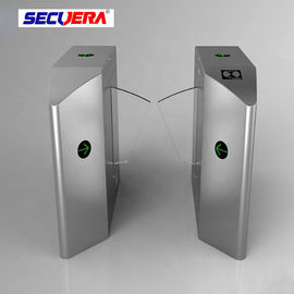 Entrance electronic fingerprint used counter flap barrier turnstiles for sale