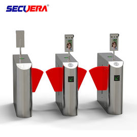 Flap type automatic turnstile control board access control barcode wing turnstile for public transport