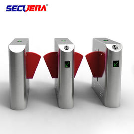 Flap type automatic turnstile control board access control barcode wing turnstile for public transport