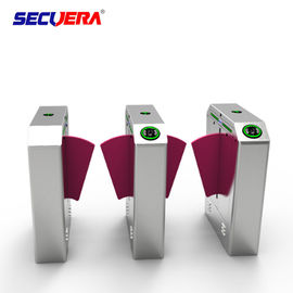 Smart Retractable Flap Barrier Gate Turnstile Security Subway Wing Gate