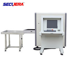Small Size Airport Luggage Scanner , X Ray Security Machine 6550 Conveyor Max Load