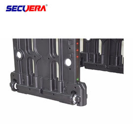 easy taking Portable 255 Sensitivity 24 Zones walk through metal detector door