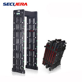 easy taking Portable 255 Sensitivity 24 Zones walk through metal detector door