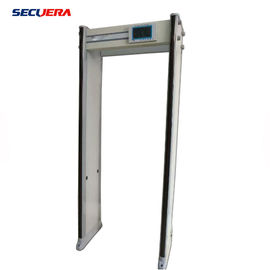 Court Door Frame Metal Detector 45 Zones LCD Screen Infrared Remote Controller
