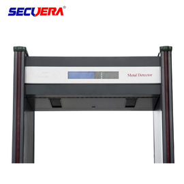 Waterproof Metal detector Gate Walk through Metal Detector 33 Zones