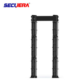 Multi Zone Door Frame Metal Detector Waterproof Audible And Volume Adjustable